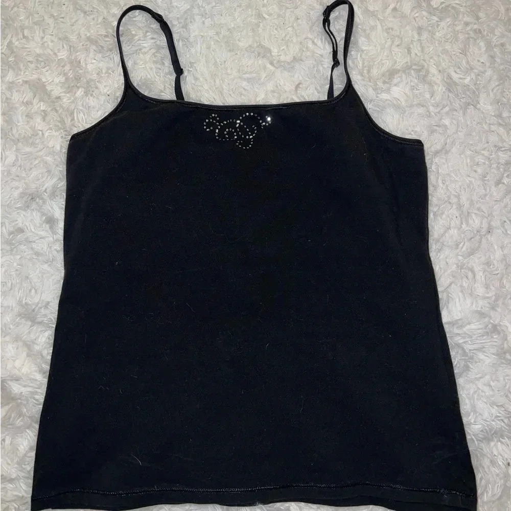 Victoria Secret Tank Top Size Large / Medium Rhinestone Tank